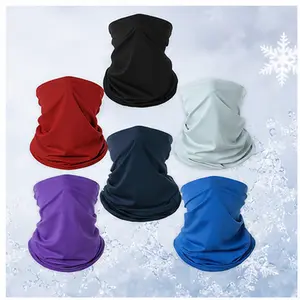 6 Pack Cooling Neck Gaiter Face Mask for Men Women Breathable UV Protection Balaclava Bandana for Outdoor Sports Fishing Cycling