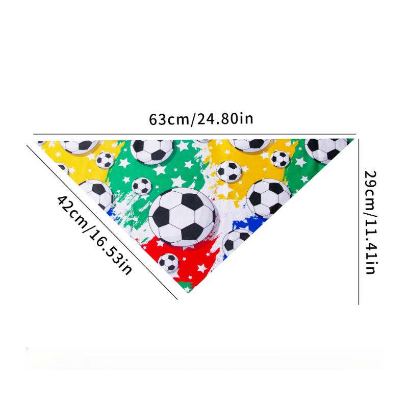 Popular pet products: World Cup themed football pet bandana, pet drool towel, pet accessories Gold Plated Custom Dog Collar metal chain necklace hair decoration hanger creative pet cat portable pu leather tag storage halloween secure buckle clothes shoes