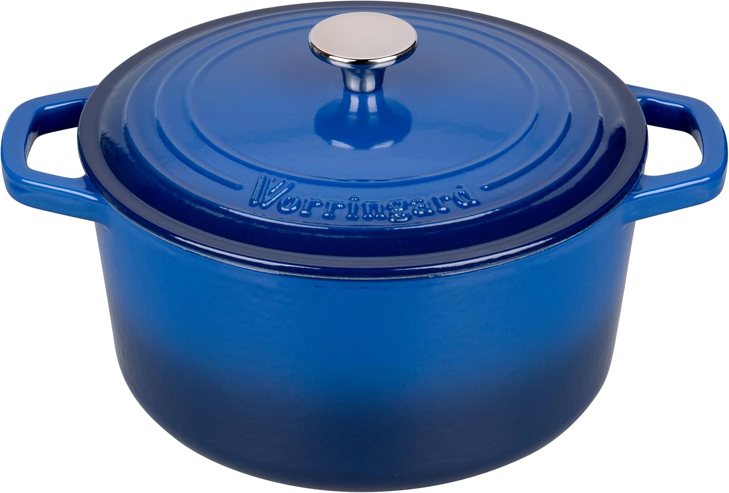 Enameled Cast Iron Dutch Oven Pot with Lid, for Bread Baking, Round Bread Oven- include Sourdough Bread Baking Supplies Set, 4.5QT, Blue