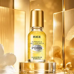 Hanjilien Dna Sodium Firming Eye Serum Oil, Reduces Dark Circles and Fine Lines, Tightens and Moisturizes Eye Area, Anti-Wrinkle Care Oil