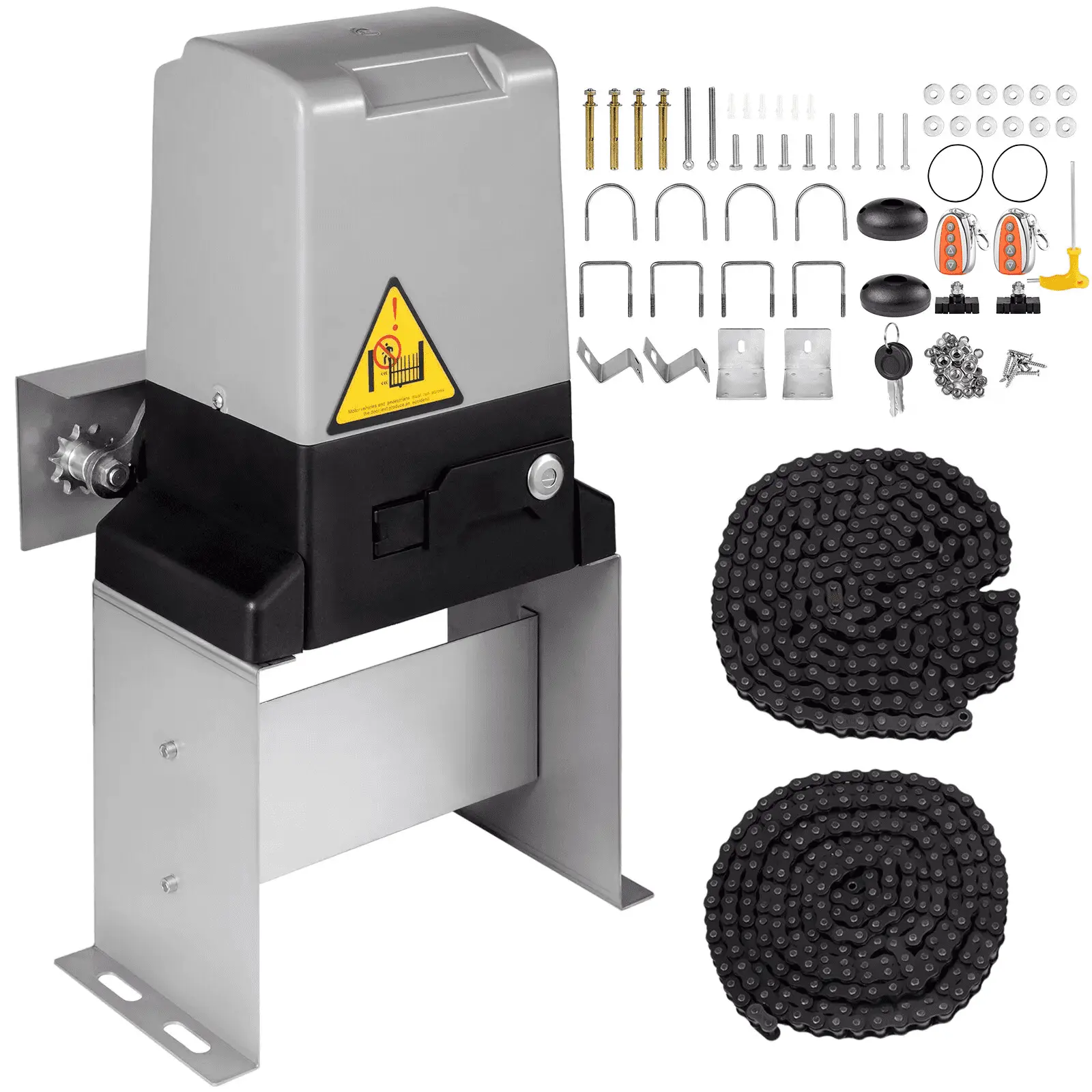 【DealsForYouDays】Vevor 3300lbs Automatic Sliding Gate Opener Driveway Operator Infrared Sensor