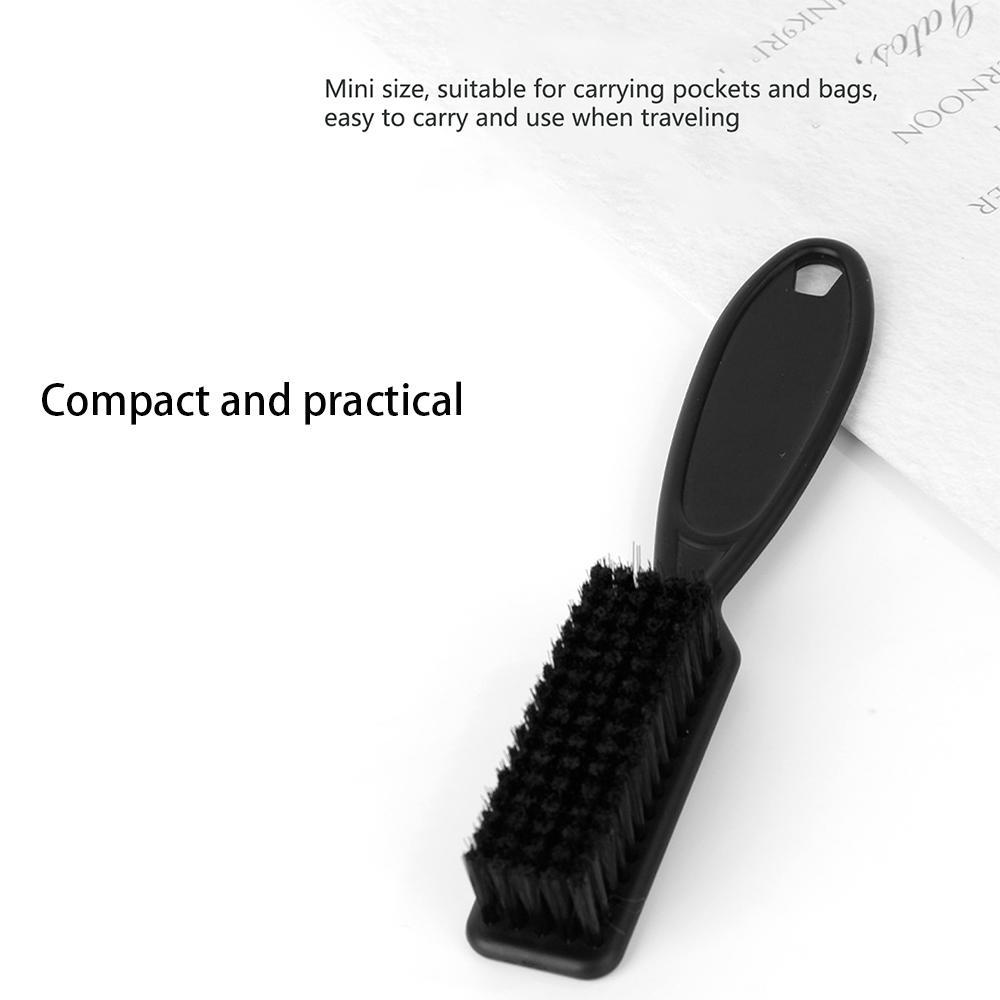 Portable Beard Brush, 1 Count Soft Bristle Hair Comb for Men, Beard Shaving Comb, Mustache Shaving Tool, Hair Styling Tools, Valentine's Day Gift for Men