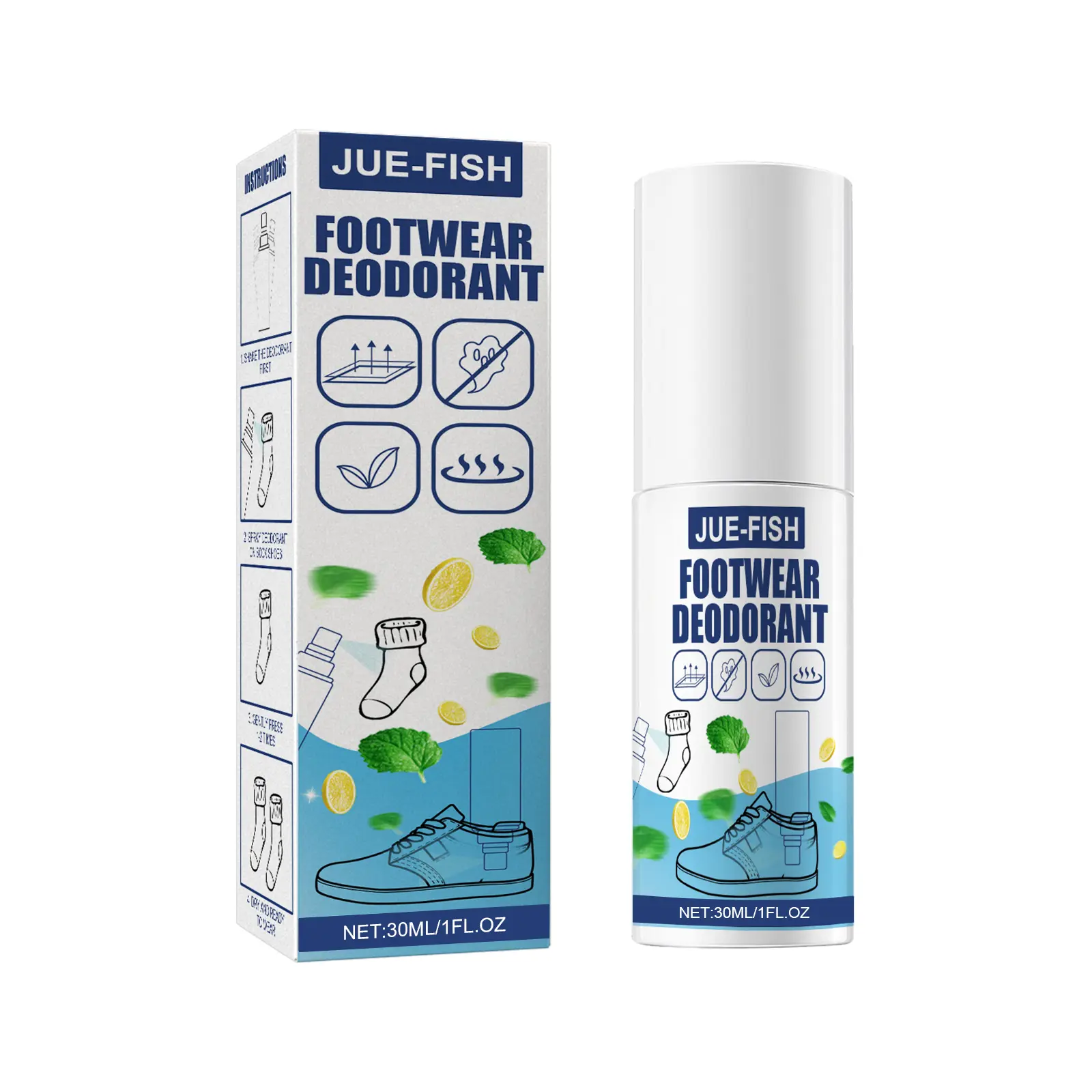 Jue-Fish Shoes And Socks Deodorant, Shoes Socks And Shoes Cabinet Deodorant Air Freshener