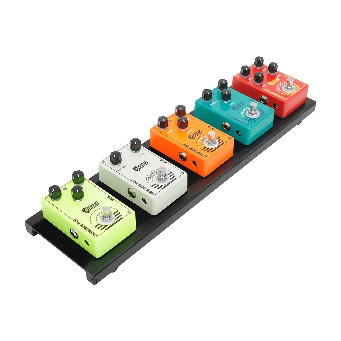 Caline Mini Integrated Effects Pedal Portable Mount with Handbag, Compact Guitar Effect Pedal Stand, Easy-To-Carry Music Gear Accessory