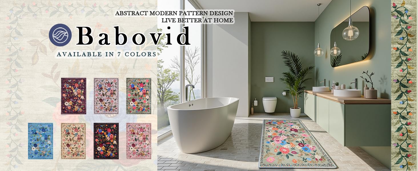 Pink Area Rug 4x6 Rug Washable Boho Rugs Non Slip Low Pile Floral Small Carpet for Bedroom, Bedside, Kids Room, Office, Dining Room(Light Pink, 4 x 6)