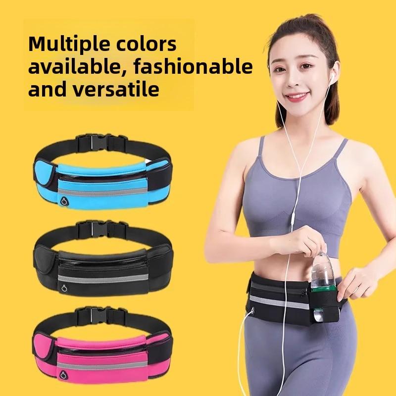 Running fanny pack Multifunctional waterproof and anti-theft close-fitting mobile phone belt Sports fitness men's and women's small kettle bag Cycling bag