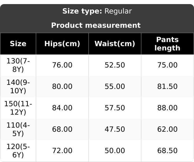 3-Pack Girls' Bell Bottom Pants, Elastic Waist Slim Fit, Sporty Style, Daily Wear, Dance, School Uniform Innerwear