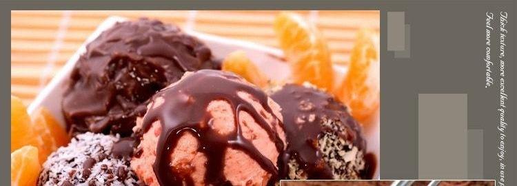 Ice cream scoop, fruit scoop, stainless steel