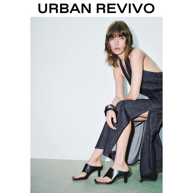 Women's Retro Ambiance Halter-neck Backless Denim Dress UWG850106 Casual Outfit 2025 Women Clothing Girl Elegant Fashion Trendy and Versatile OOTD Womenswear Sleeveless Minimalist Women's Retro Ambiance Halter-neck Backless Denim Dress UWG850106 Casual Outfit 2025 Women Clothing Girl Elegant Fashion Trendy and Versatile OOTD Womenswear Sleeveless Minimalist