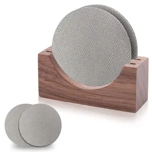 2 Pack 51/53/58mm Espresso Puck Screen with Stand, Reusable Coffee Filters, 316 Stainless Steel, 1.7mm Thickness, Espresso Machine Accessories