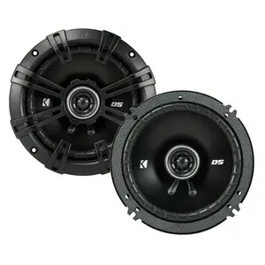 Kicker DS Series 6.5" 240W 2-Way Car Audio Coaxial Speakers - Pair (DSC650)