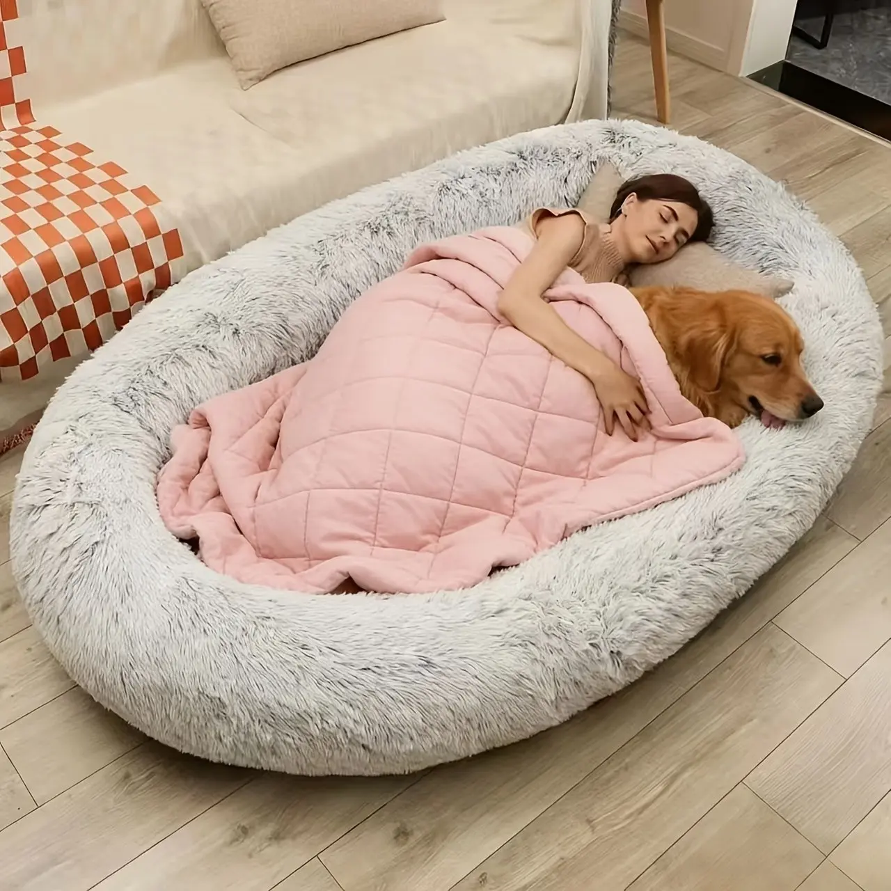 Warm Fleece Blanket Warm Fleece Skin-Friendly 4-Season Multi-Use Blanket: Ideal for Sofa, Pet Mat, Bedroom, Office, Camping, Car. Machine Washable, Pill-Resistant, Thermal, Breathable, Portable. Includes 1 Blanket, 3 Pillowcases, 1 Pillow