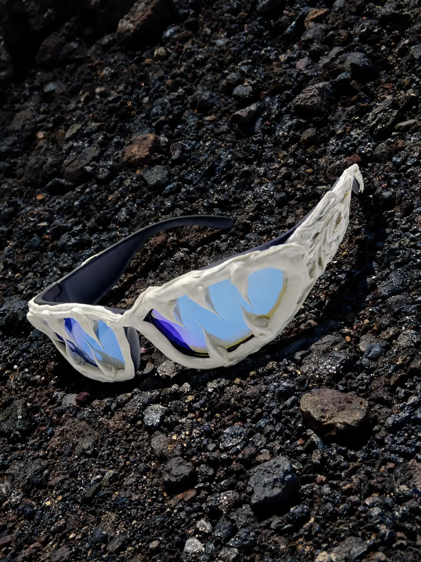 New Cool Venom Sunglasses Frame, Fashion Retro Sun Glasses, Party Bar Wear, Unique Subculture Style, Includes Cleaning Cloth and Lanyard