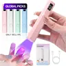 【Black Friday】Portable Nail Dryer Lamp, Gel Curing Lamp, Gel Lamp for Nails, Rechargeable UV LED Nail Light with Timer and Digital Display, Manicure Tool for Home & Salon Use, Nail Tech Light, Nail Salon Supplies #GLOBAL PICKS