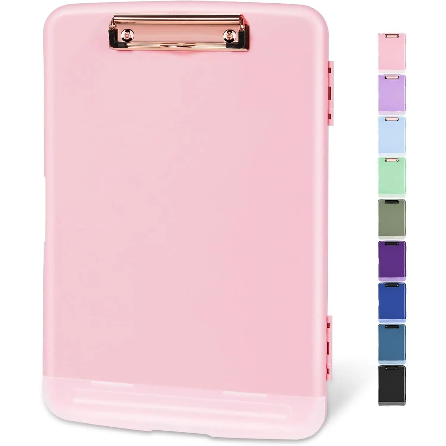 High Capacity Clipboards with Storage, 8.5x11 Heavy Duty Nursing Clipboard Folder, Plastic Clipboard with Pen Holder for Teachers, Work, School & Office SuppliesGift