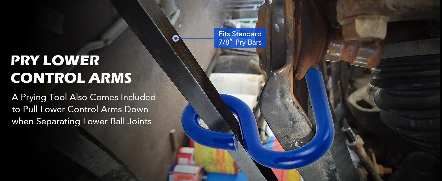 Orion Motor Tech Heavy Duty Ball Joint Tool Compatible with Subaru, with Lower Control Arm Prying Tool Upper Ball Joint Puller Lower Ball Joint Puller Compatible with Legacy Impreza Forester Outback Baja, Limited Time Deal