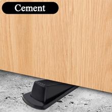 4 Pack Door Stoppers, Rubber for Bottom of Door, Rubber Door Stopper Wedge, Sturdy Stackable Door Stops for Floor