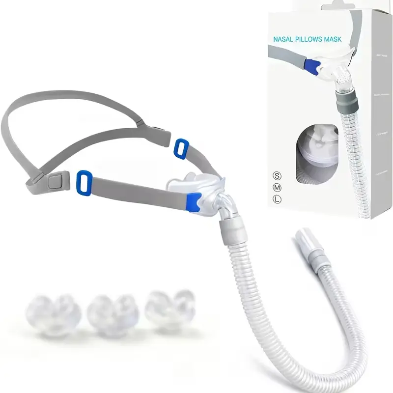 Universal CPAP Nasal Pillow Replacement Kit, Comes with Nasal Pillows in 3 Sizes S/M/L