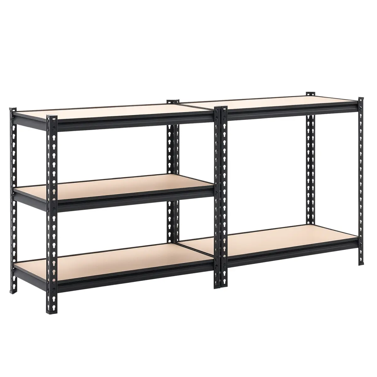 Heavy-Duty Steel Storage Shelving Unit - 5-Tier Adjustable Household Organiser, 2000 lbs Capacity, Metal Utility Rack for Garage, Kitchen, Basement, 32.36" W x 16.34" D x 62.76" H Indoor Recreation Room Accessories