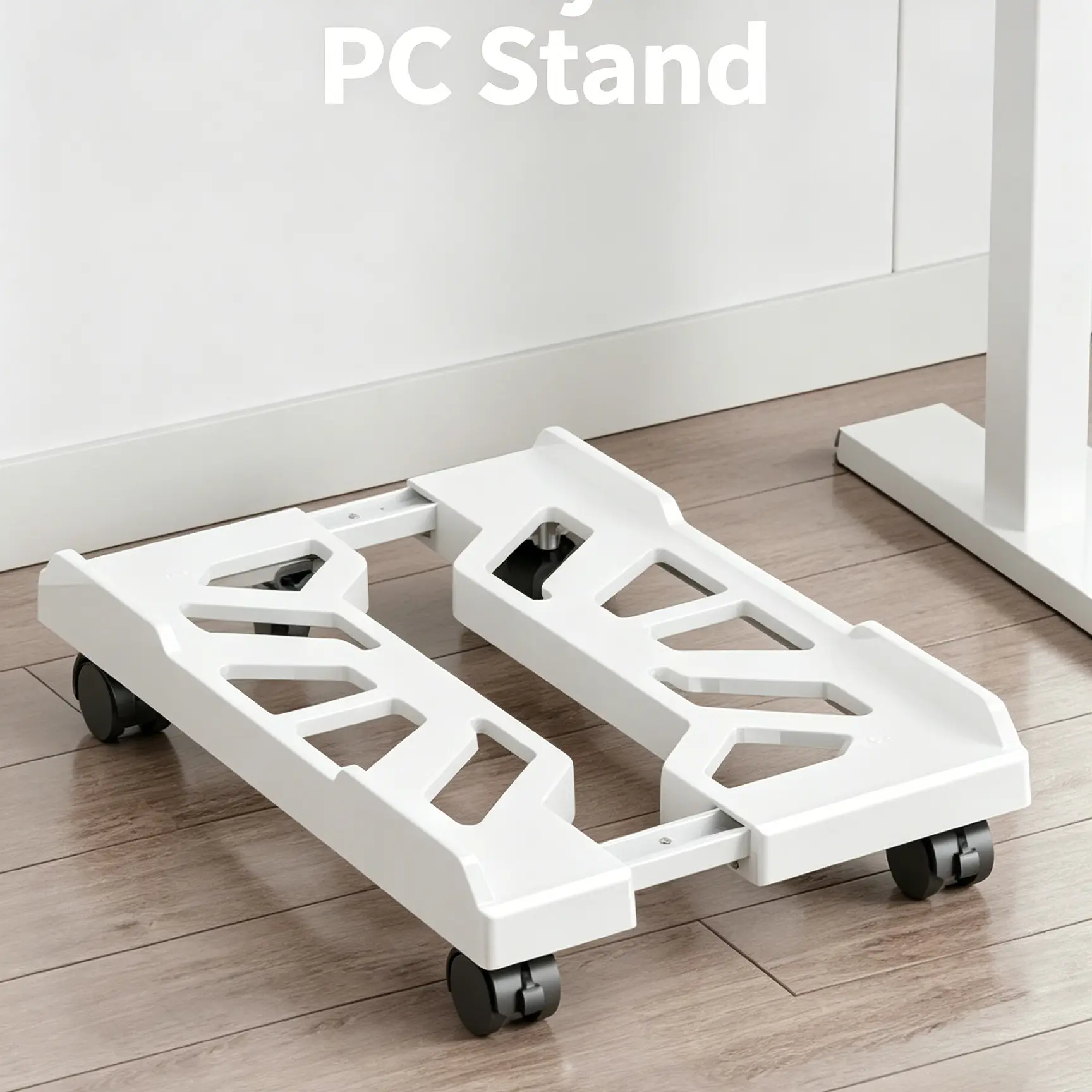 1 Stand: PC tower stand, office computer tower stand, printer tray, mobile tray, adjustable CPU tray, Computer Riser; suitable for computers, printers, air purifiers, small appliances, and testing equipment.