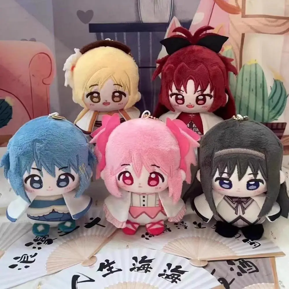 2026 new hot item 10cm Sakura Kyouko Plush Doll Pendant Mini Tomoe Mami Stuffed Toys Fans Kaname Madoka Holiday Birthday Gifts Peripherals Toys
