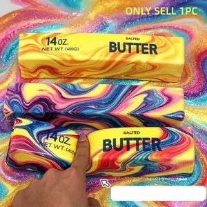 Colorful Butter Stick Kneading Toy, Slow Rebound Decompression Sensory Toy, Adult Anxiety Relief Tool, Durable Hand Exercise Tool