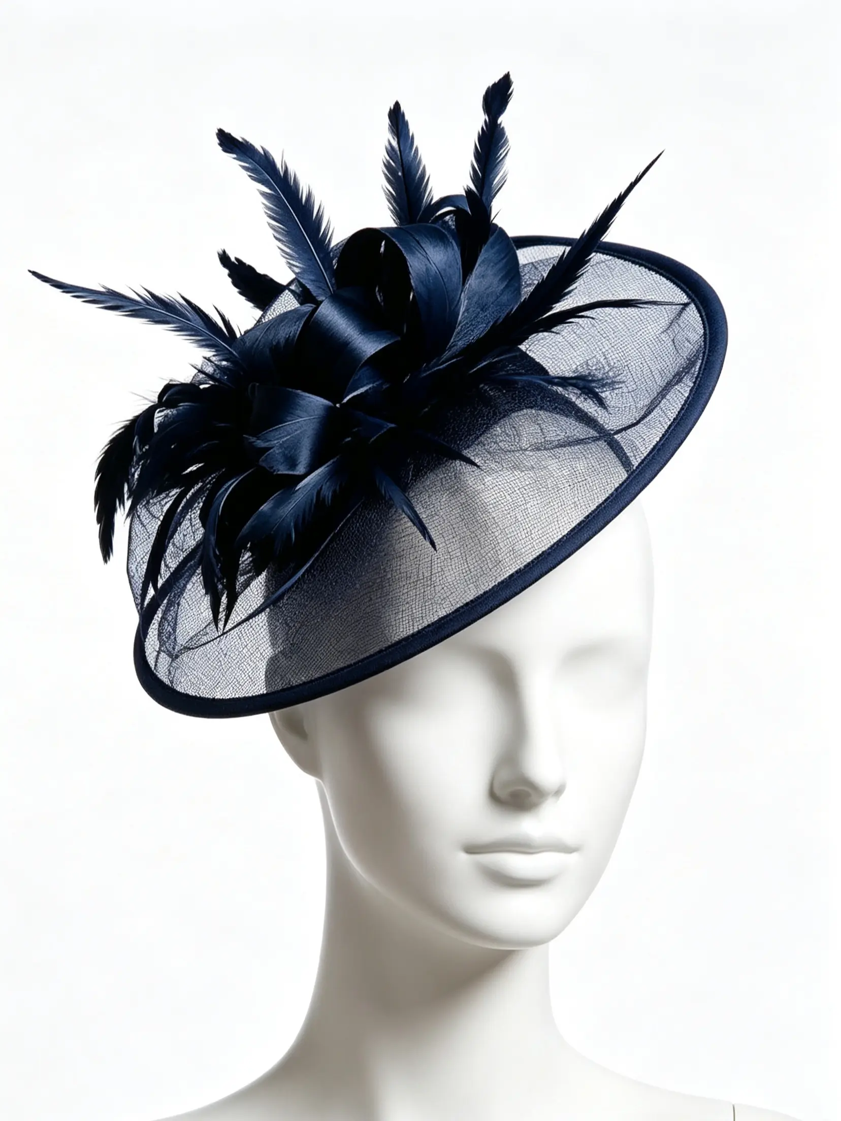 1PC Kentucky Fascinators Hats for Women - Vintage Tea Party Grid Outfit Headband Church Derby Hat for Women For carnival, Halloween and parties Bow Headbands