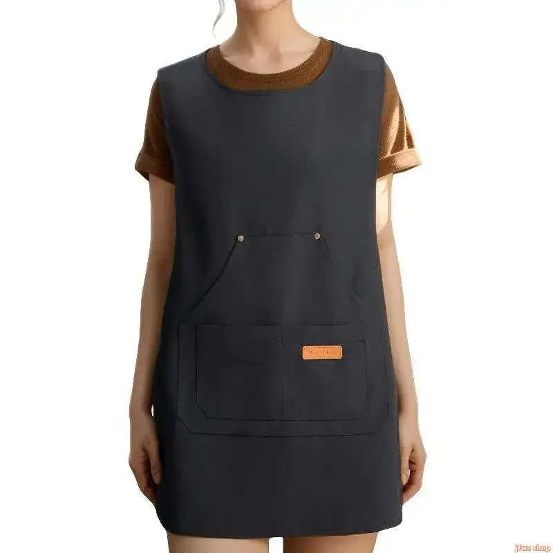 2026 New Women's Waterproof Waist Apron with Multi-Pocket Large Capacity Utility Design for Kitchen Dishwashing Cooking Gardening BBQ Painting Crafting Adjustable Tie Lightweight Stain Resistant Quick Dry Professional Grade Home Kitchen & Outdoor Work Apr