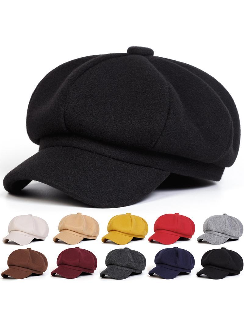 Newsboy Cap Women\'s Men Lightweight Fall Winter Octagonal Beret Fashion ?✨ Timeless Style, Everyday Cool ✨? The Classic Newsboy  main image 4