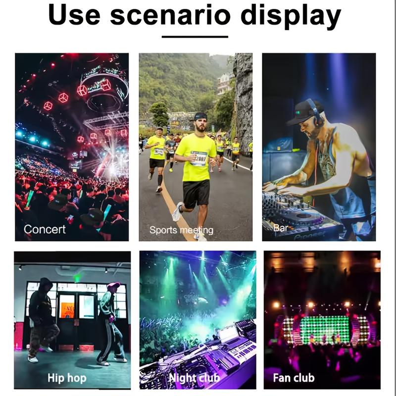 LED Cap with Wireless Control for Messages And Images - Stylish Glowing Baseball Hat Accessories