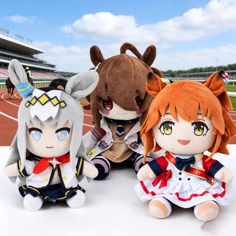 Uma Musume: Pretty Derby Clloection -Cute Soft Stuffed Figures,Collectable Plush Doll, Ideal Gift for Game