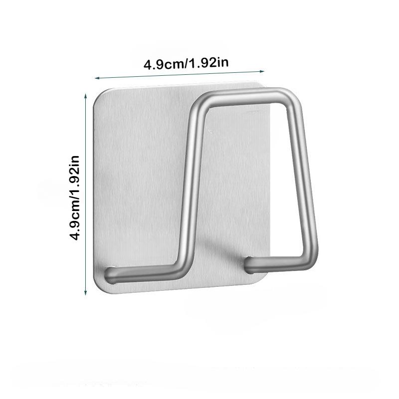 12/8/6/4 Counts Stainless Steel Storage Rack,Kitchen Sink Drain Drying Rack,Kitchen Counter,Bathroom Sponge Rack, Cleaning Sponge Rack,Kitchen Accessories