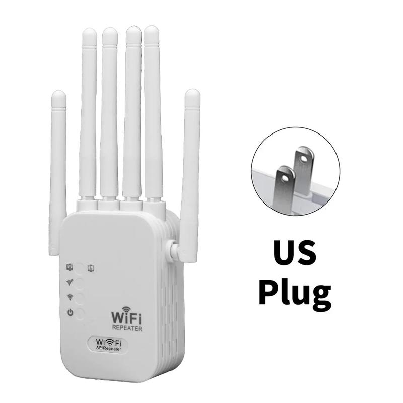 1200Mbps Wireless WiFi Repeater WIFI Extender Signal Booster 2.4G 5G Dual-band Network 802.11ac WiFi Amplifier Router 1200Mbps Wireless WiFi Repeater WIFI Extender Signal Booster 2.4G 5G Dual-band Network 802.11ac WiFi Amplifier Router