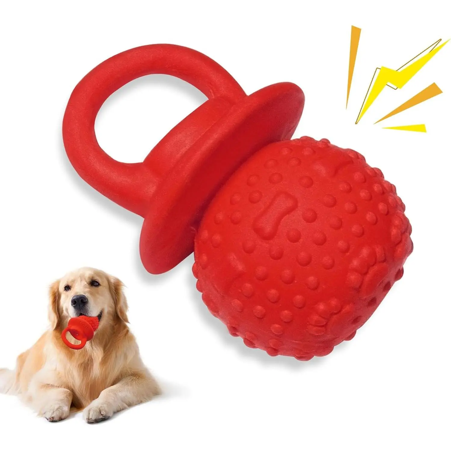 Latex   Toys, Novelty Squeaky Pacifier  Toys for  Puppies, Mild Chewing Small, Medium, Large Dogs,  Dogs Supplies  Puppy