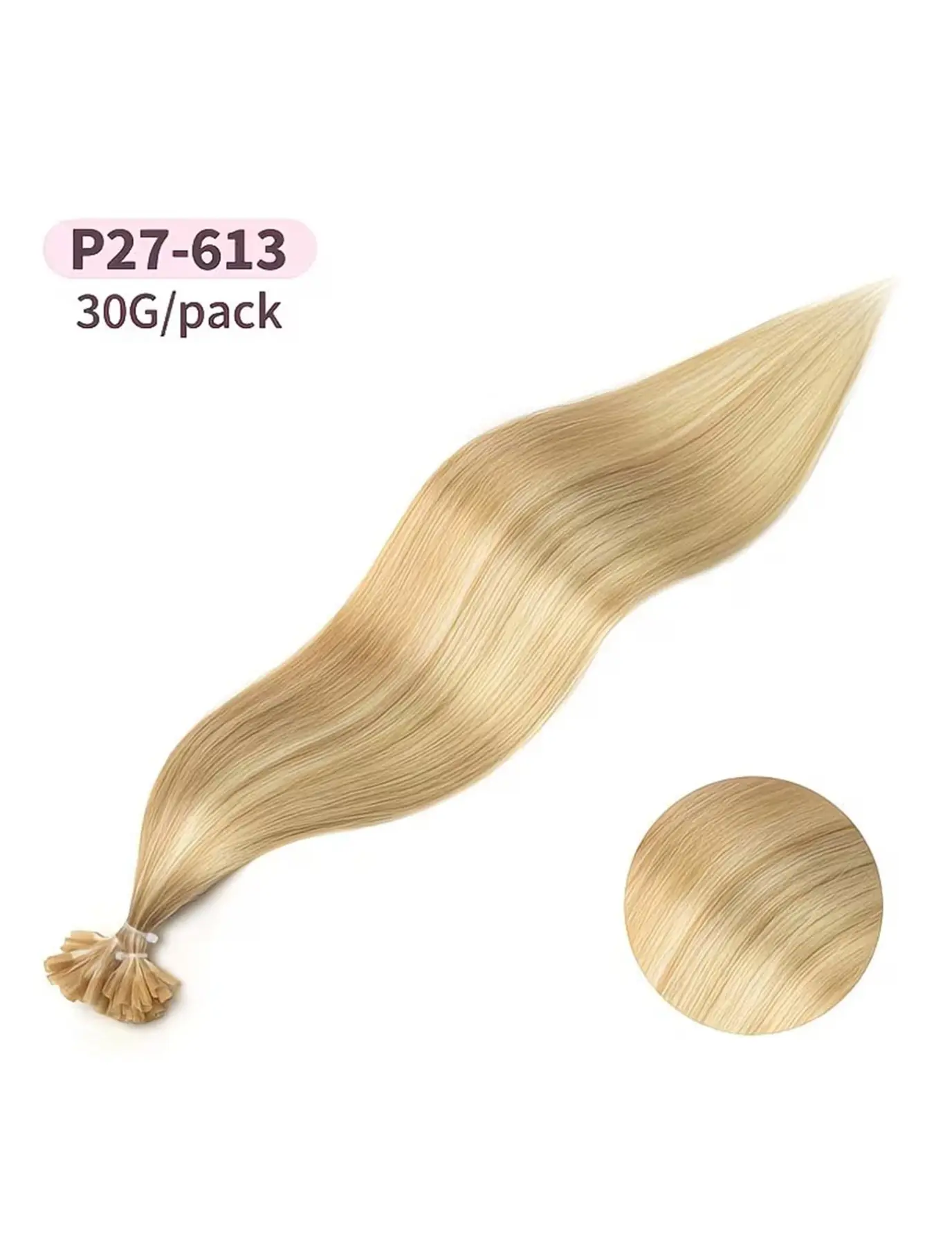 U Tip Hair Extensions,12-22 Inch Straight Human Hair, U Tip Human Hair Extensions Straight Soft Hot Fusion Keratin Style Nail Tip Natural Hair Extensions For Women Hair Extensions,Easy To Apply,Pre-Bonded Fusion Hairpieces