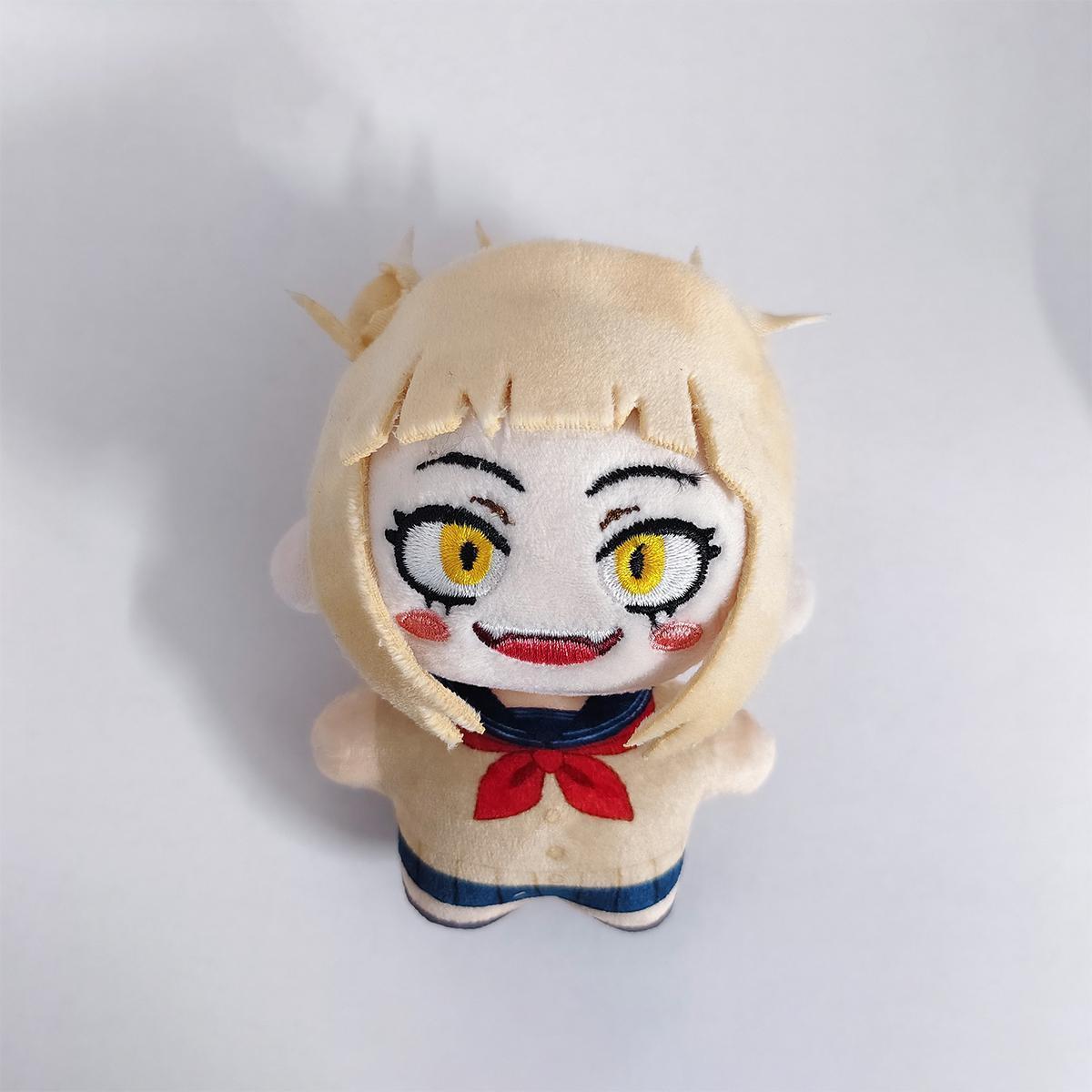MHA Anime Toys Midoriya Izuku Bakugou Katsuki Plush Keychain Himiko Toga Figure Cosplay dolls Cartoon Himiko Toga Plushies Gift