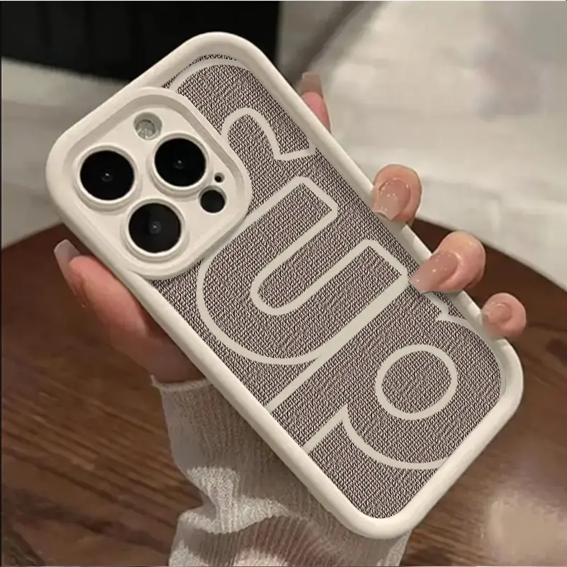 SUP Letter Texture Background Outline Vertical Pattern TPU Soft Phone case for iPhone 17 Air 16 Pro Max 15 14 Plus 13 12 11 XR XS Samsung Galaxy S25 Ultra S24 S23 S22 Plus stylish camera protection Shockproof Anti Drop Durable Phone Case.