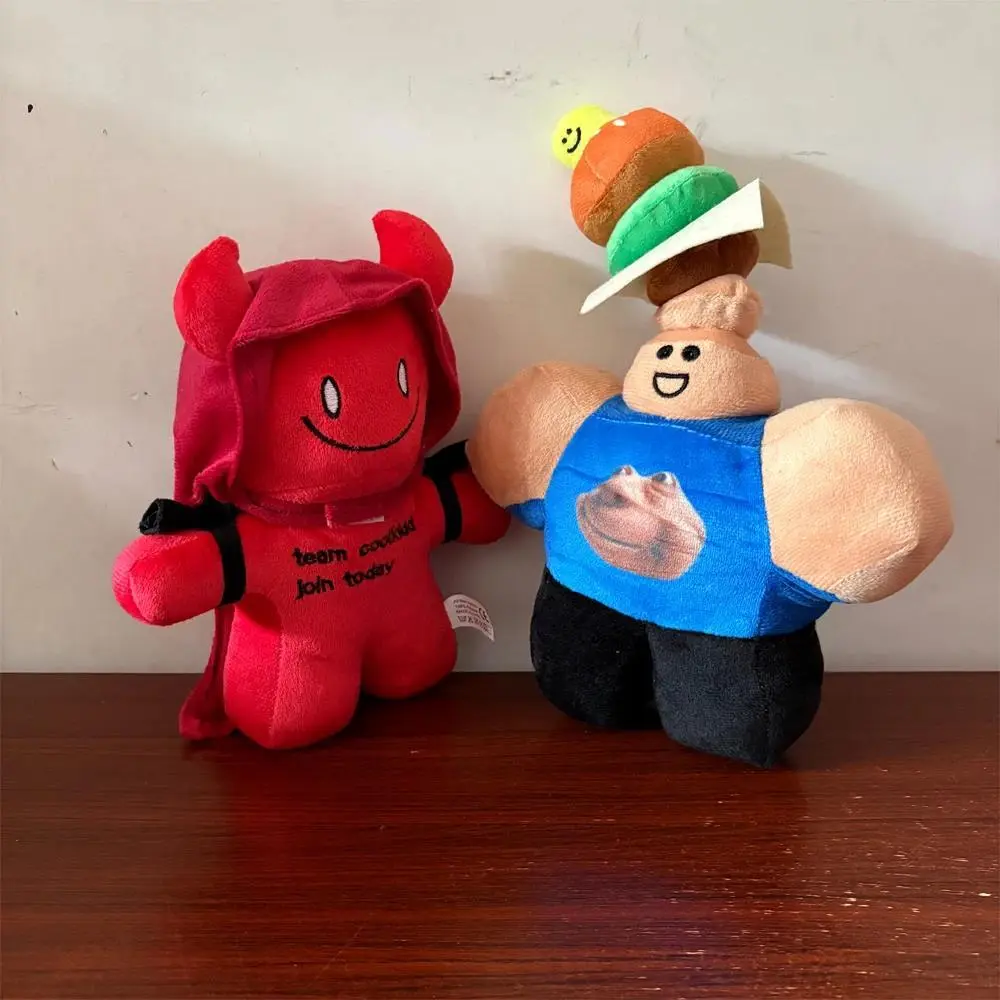 Super Funny Anime Game c00lkidd Team and Survivor 007n7 Character Forsaken Plush Toys Chance Peripherals Desk Decor Plushie Doll