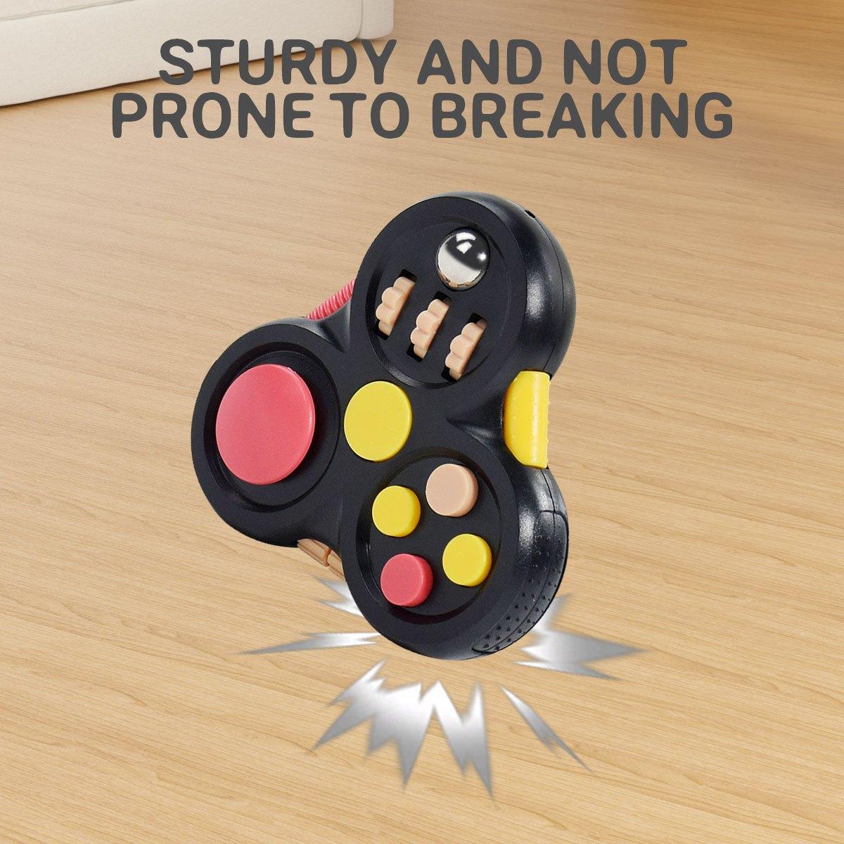 Children's Stress-Relief Fidget Spinner Toy--Silent Sensory Rotating Cube Game, Suitable for Children Over 3 Years Old