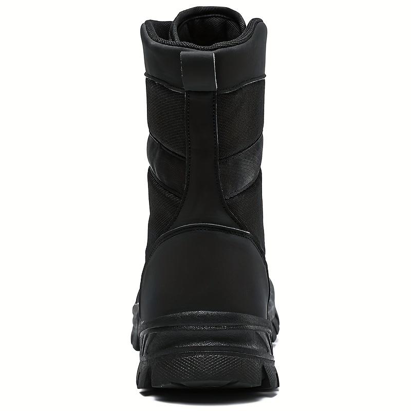 High-Top All-Season Tactical Boots for Men & Women, Durable PU Upper, Breathable Fabric Inner, Slip-Resistant TPR Sole, Round Toe Military & Hiking Boots Sport Outdoor High-Top All-Season Tactical Boots for Men & Women, Durable PU Upper, Breathable Fabric Inner, Slip-Resistant TPR Sole, Round Toe Military & Hiking Boots Sport Outdoor