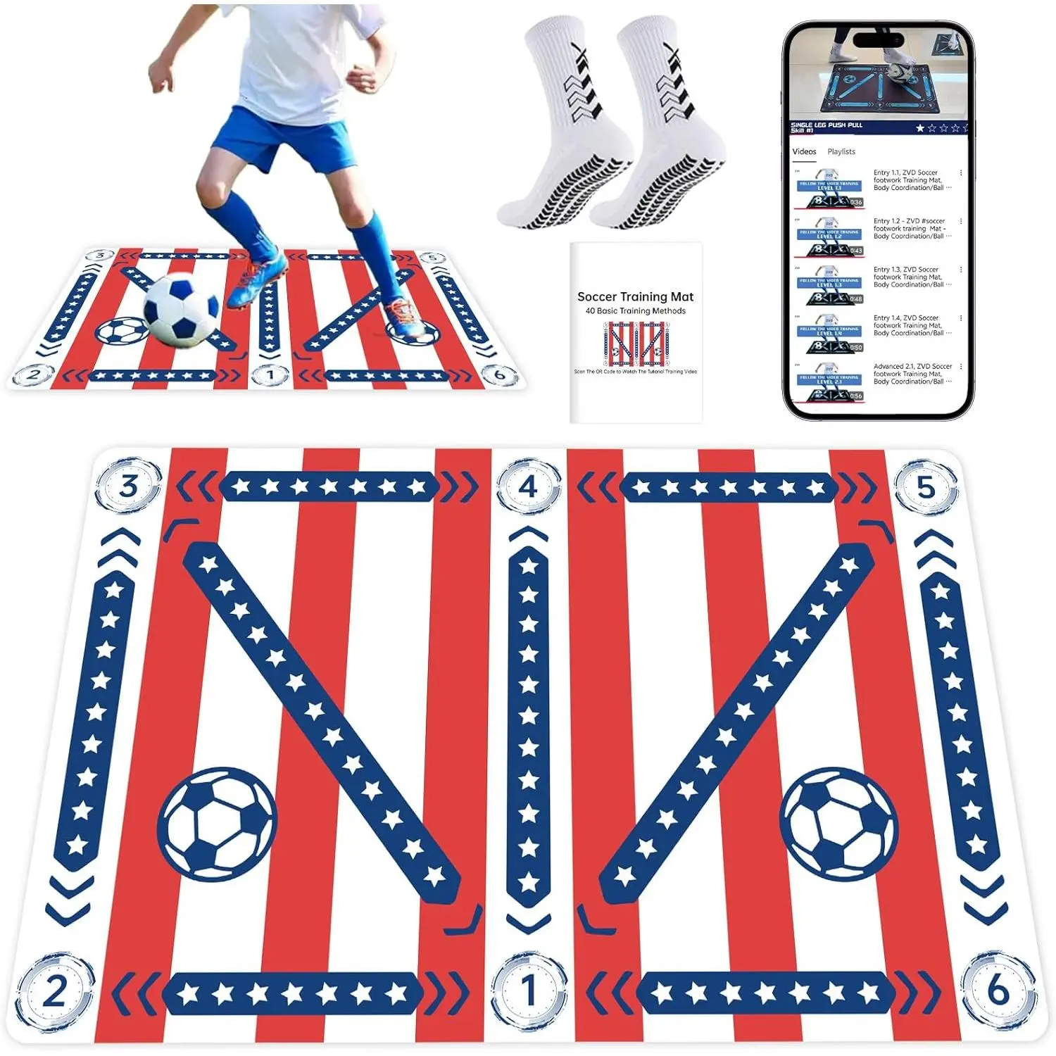 blue-red-white