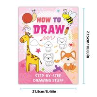 Children's animal painting steps