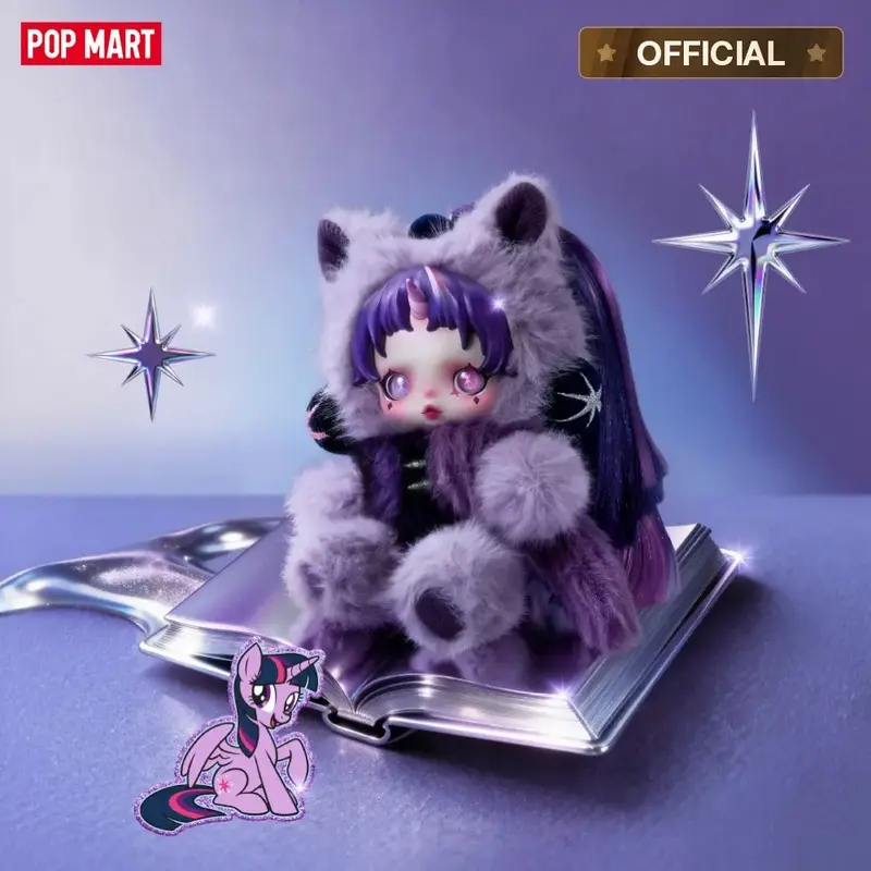POP MART SKULLPANDA * My Little Pony Series Plush Doll Pendant Blind Box,summerwins Keychain