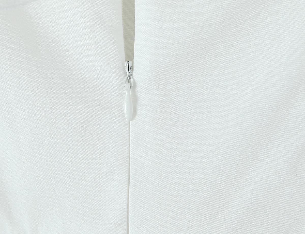 Pure Desire Off-Shoulder Ruffle Sleeve Lace Bow Belt Puffy Princess Dress