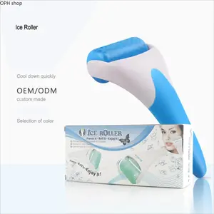Face Ice Roller Cooling Facial Massager, Reusable Cold Therapy Beauty Tool for Skin Puffiness, Morning Refresh