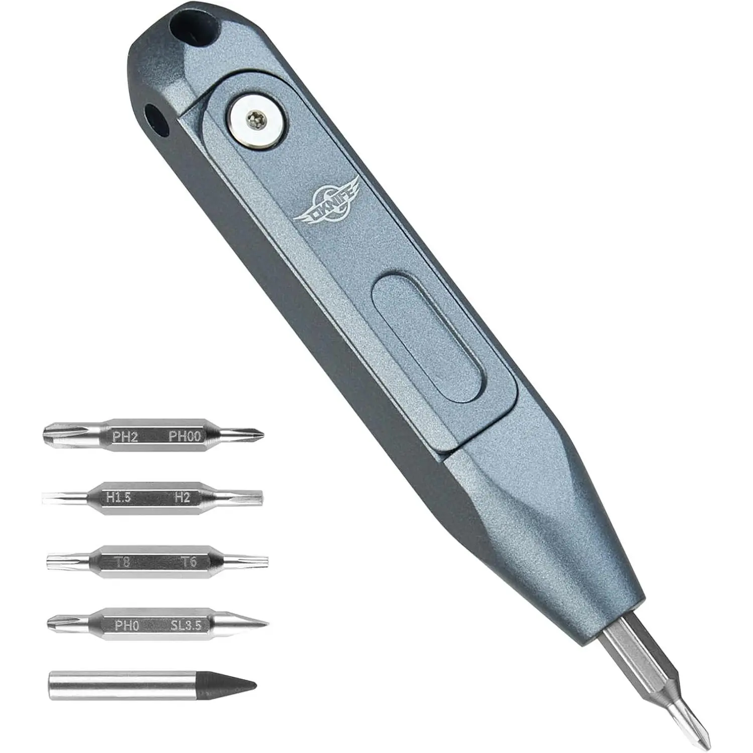 Otacle D1 Mini Screwdriver Set, 9 in 1 EDC Multi Bit Screwdriver, Industrial S2 Bits for Work or Daily Use