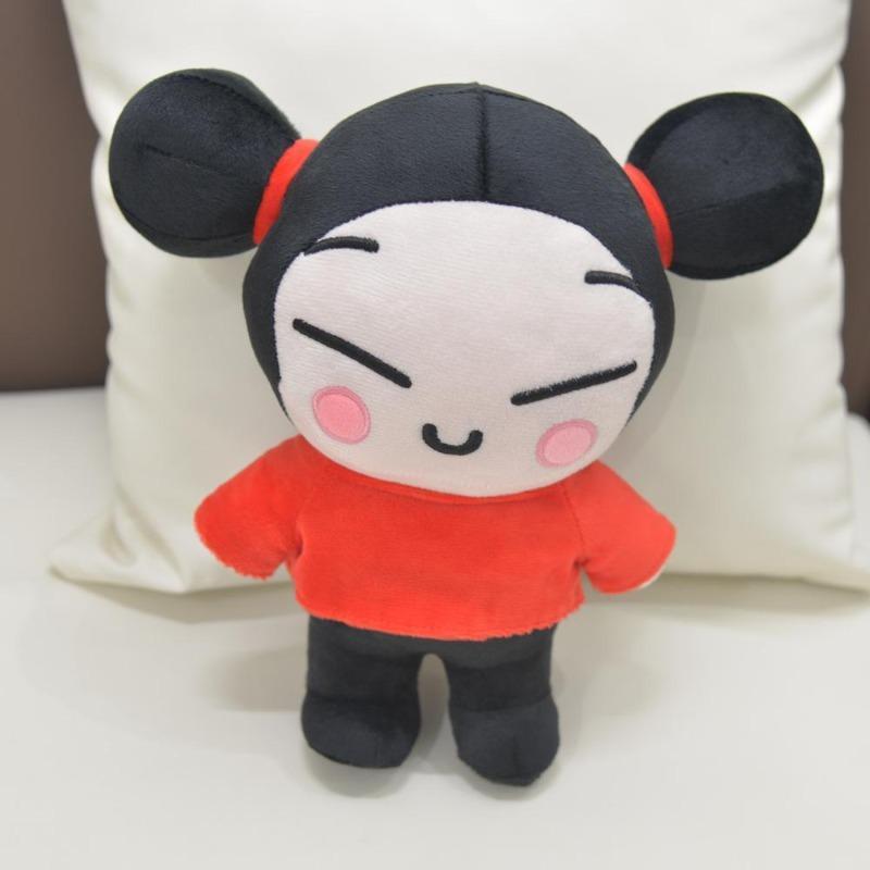 Pucca & Garu Couple Plush Set Viral Cartoon Character Soft Stuffed Dolls Unique Gift for Fans & Couples