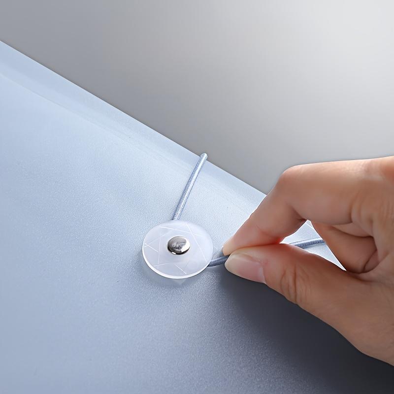 A4 Multi-Layer Transparent File Folder, Thick PP Material Durable Design, High Capacity Lightweight Design, Available in 6 Color Options for Stylish Organization