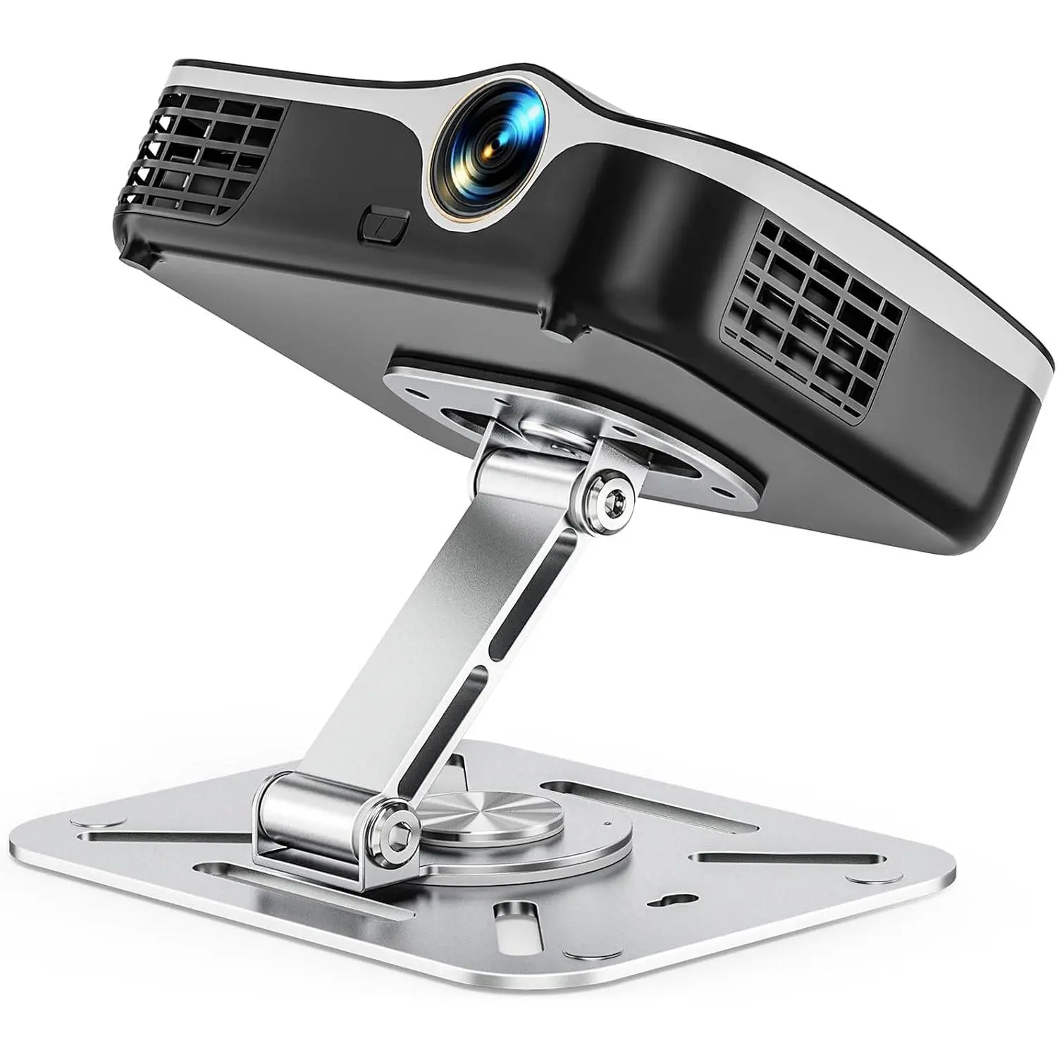 3-in-1 Mini Projector Mount, Wall and Ceiling Mount with 1/4-Inch Thread