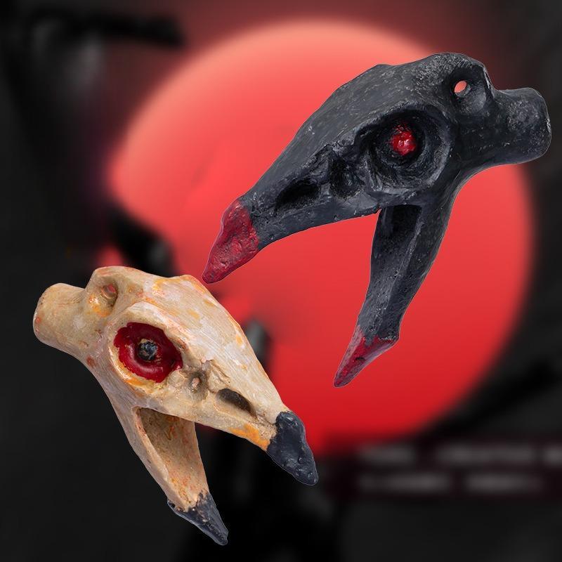 Aztec Death Whistle, 1 Count Unique & Loud Aztec Death Whistle, Human Sounding Screams Whistle, Festival Costumes Gift